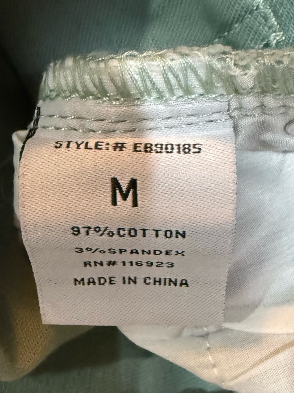 easel Mint Green Floral Wide-Leg Pants with Yellow Blooms - Picture 4 of 6